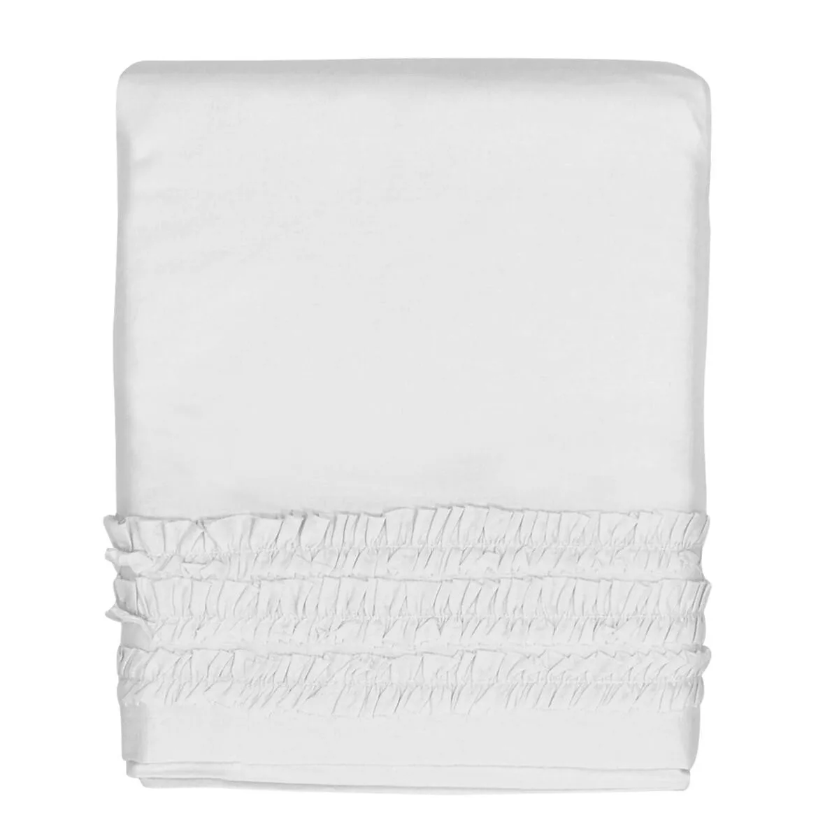 Hello spud top crib skirt