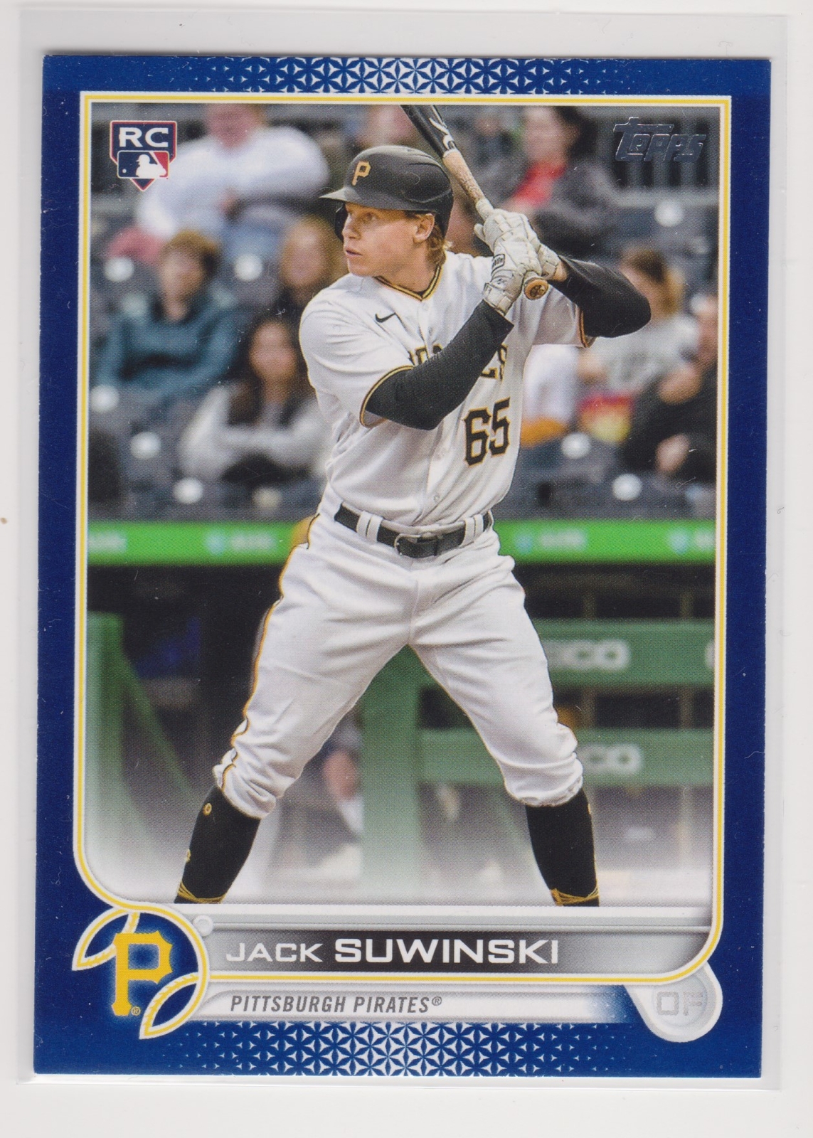 2022 Topps Update #US236 Jack Suwinski Royal Blue