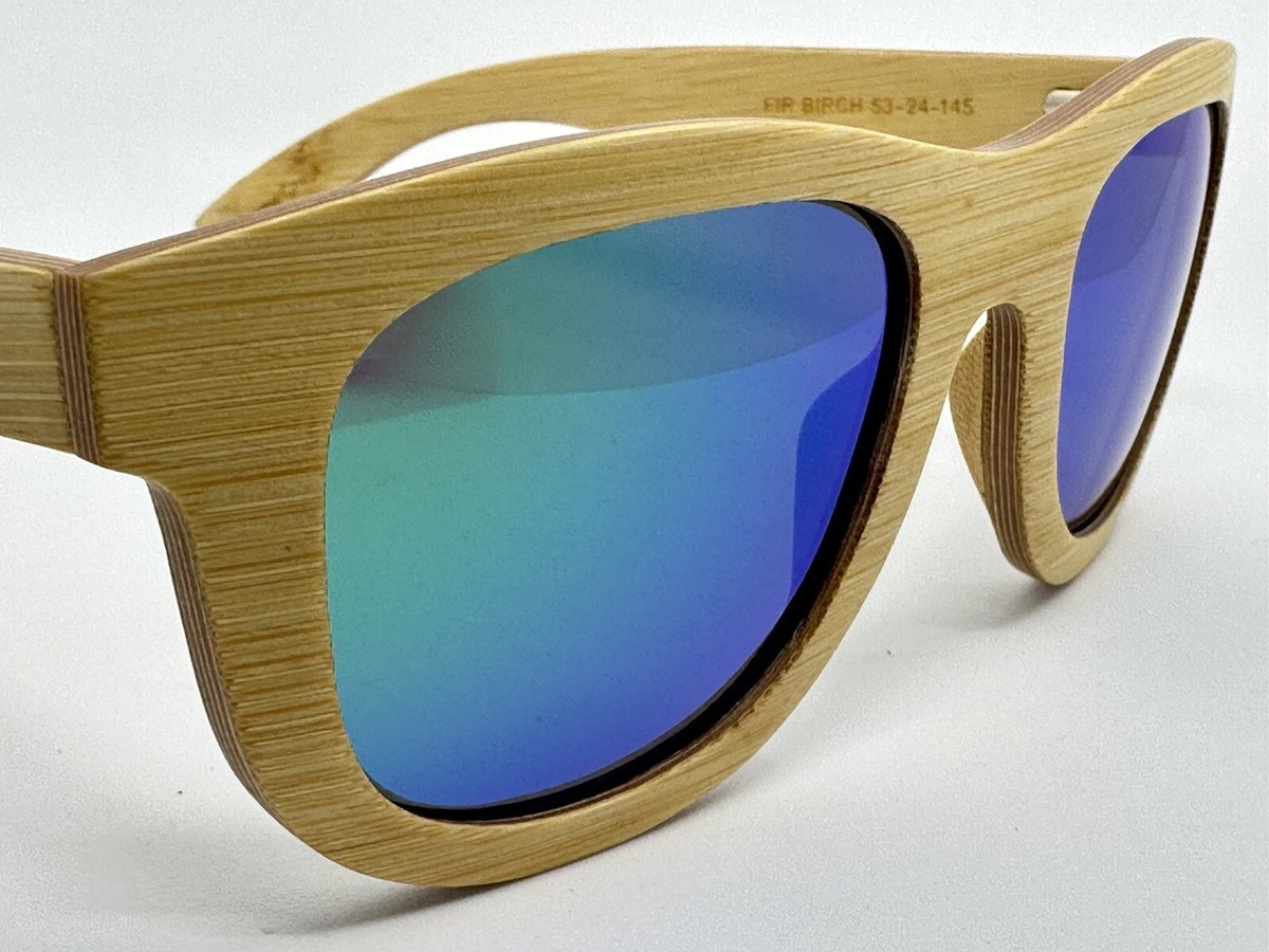 NEW VE GREEN FIR 53.24.145 Birch Unisex Sunglasses POLARIZED  display picture 2