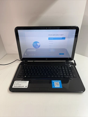 HP Pavilion TS 15 SleekBook 15-b129wm 4GB Ram 500GB HDD W 11 Pro Needs 🔋