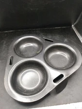 HIC Harold Import Co. 43133 HIC Non-Stick 3-Egg Poacher Insert, PFOA and BPA. AD