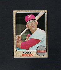 1968 OPC O-Pee-Chee #39 COOKIE ROJAS Phillies BASEBALL NM-MT (ONLY 11 GRADED)