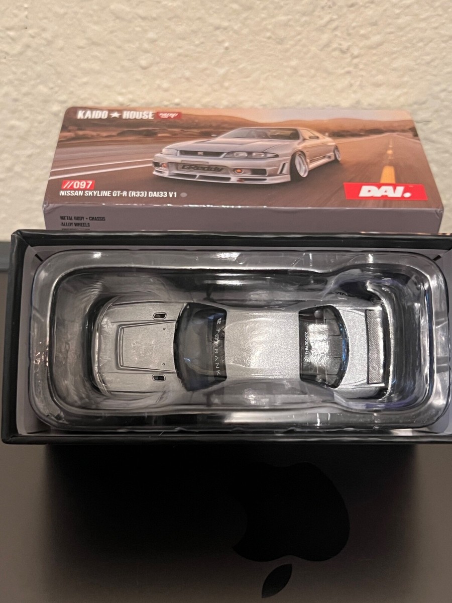 Kaido House x Mini GT 1 64 Nissan Skyline GT-R (R33) DAI33