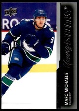 Marc Michaelis 2021-22 Upper Deck Young Guns RC #235 Vancouver Canucks