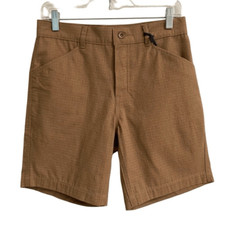 Taylor Stitch Camp Shorts Size 28 British Khaki Ripstop Tan Men s NEW
