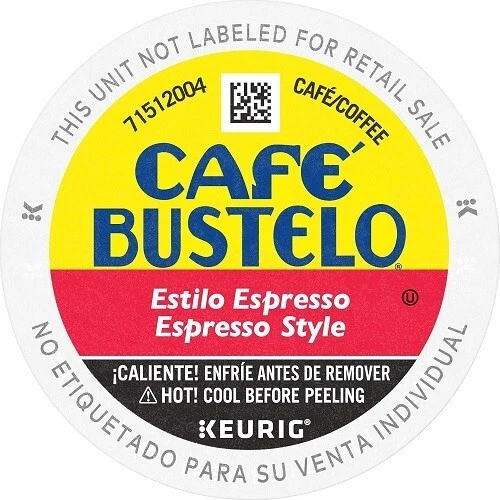 Café Bustelo Espresso Style Dark Roast Coffee K-Cup Pods, 96 Count - Image 3 of 4