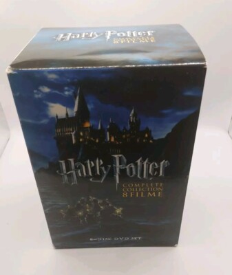 Harry Potter Complete Collection (8 Disc DVD-Set) Komplett