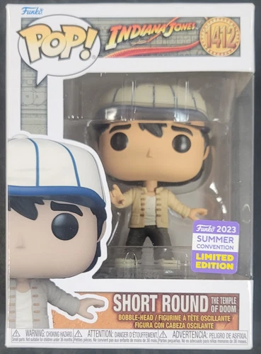 Funko Pop! 2023 Summer Convention Exclusive Indiana Jones: Short Round #1412