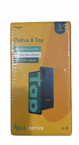 NEW Optus X TAP Blue 4G VoLTE OK, 32GB/3GB RAM, 6.52", GPS, NFC, 13MP Dual Cam) - Picture 2 of 10