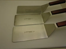 Dexter USA Set (3) S8699T Connoisseur EXTRALARGE Spatulas 8"X4" Blade Factory2nd