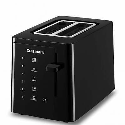 Cuisinart 2-Slice Touchscreen Toaster with Sleek Touch Button Controls Durable