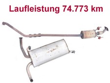 Kia Picanto II TA 1.0 Auspuff  Endtopf Mittellschaldemfer