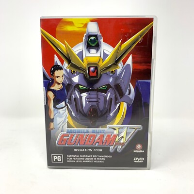 Gundam Wing Mobile Suit Operation 1,2,3,4,6,7,10 Series DVDs