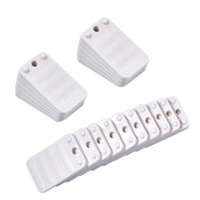 12 Pcs Plastic Toilet Leveling Shims for Toilet Shims Doors Windows Sheds Table