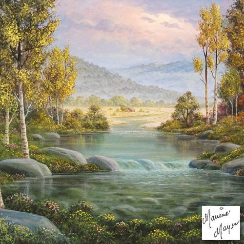 Maurice Meyer "Aspen In The Fall" Limited Edition Hand-Signed Giclee/Canvas. New - Imagen 2 de 5