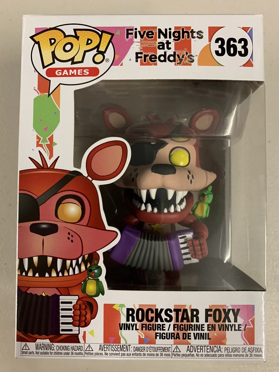 Rockstar foxy funko best sale pop