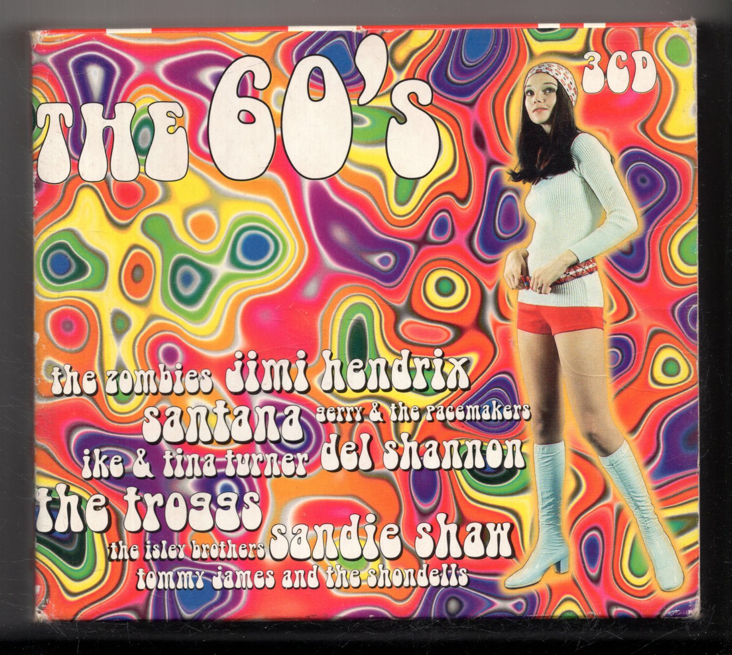 (KE291) The 60s, 54 tracks various artists - 1998 Boxset CDs