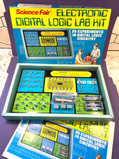 Vtg Radio Shack Science Fair Electronic Digit...