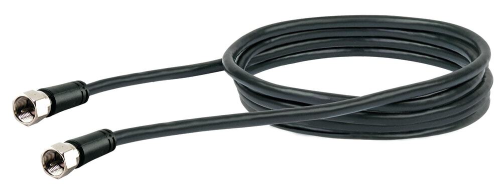 Акустическая система Schwaiger SAT Anschlusskabel (90 дБ) KVCHQ30 - F-Stecker, 3 м, schwarz #38877256