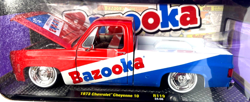 M2 1973 Chevrolet Cheyenne 10 Bazooka Joe Square body 1/24 Diecast Machines SB - Picture 1 of 4