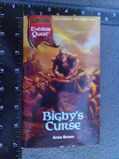 Bigby's Curse Endless Quest TSR 1996 Greyhawk paperback Dungeons & Dragons