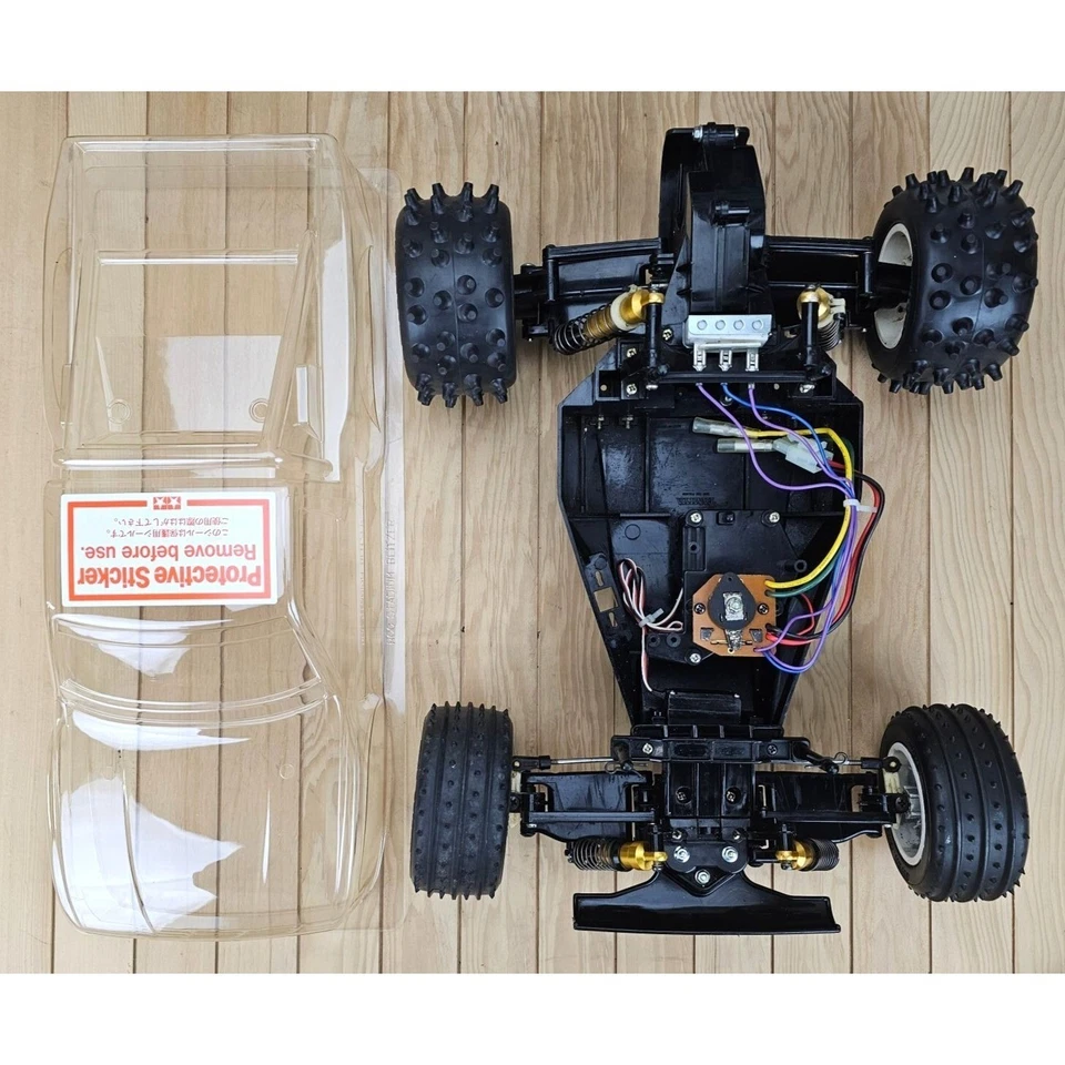 RARO Vintage 1992 Tamiya Stadium Blitzer 58106 + NUEVO Extras y NUEVO Cuerpo 50448 Foto 2 de 4