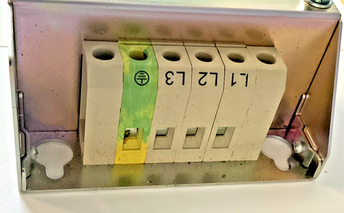 ALLEN BRADLEY 22-RF012-BL POWERFLEX LINE FILTER SER.A 480VAC 63HZ 12A 5.0HP - Picture 4 of 6