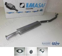 Imasaf Auspuff Mitteltopf + Anbauteile für Alfa Giulietta 1.8 Tbi 2010-