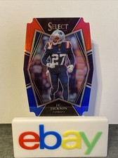 2021 Panini Select Football J.C. Jackson #124 Premier Level Die Cut Red & Blue