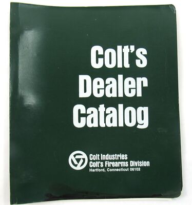 1968 Colt's Dealer Gunsmith Catalog Colt Arms Handgun Exploded Parts View Models