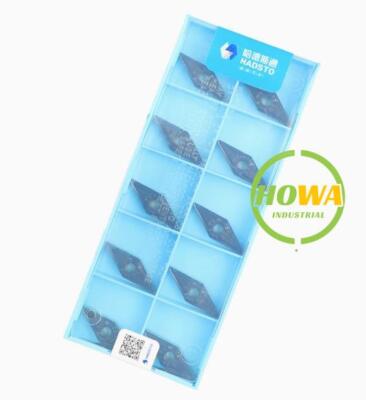 HADSTO VNMG160404-GF HS8125 CNC Turning Blade Carbide inserts 10Pcs/Box