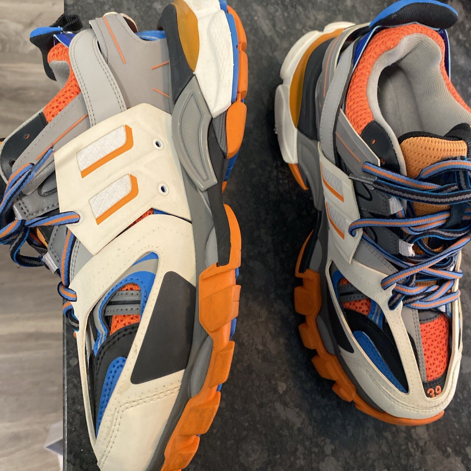 Size 6 - Balenciaga Track.3 Sneaker Orange - image 2