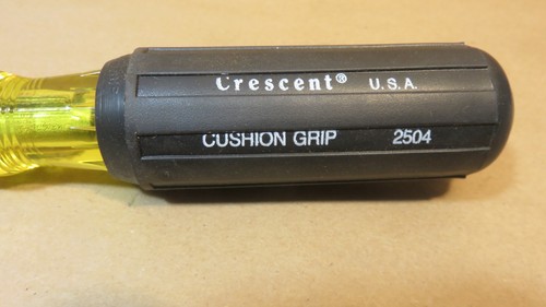 Crescent USA Cushion Grip #2504 Phillips Screwdriver - Picture 2 of 8