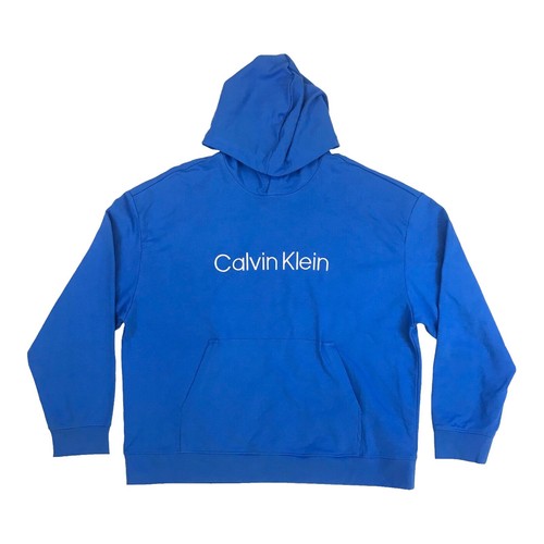 VINTAGE Calvin Klein Sweatshirt Women Small Petite Blue Sport CK 