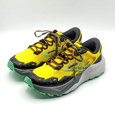 Brooks “Caldera 7” Men's Trail Running Shoe (Lemon Chrome/Black