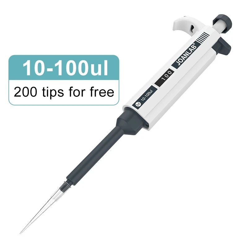JOANLAB Lab Micropipette Single Channel Pipettor 10ul-100ul(6pcs) - Image 2 of 4