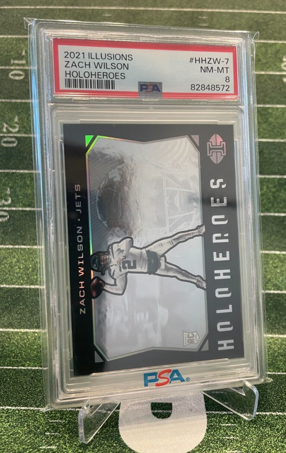 Zach Wilson Panini Illusions Holoheroes #HHZW7 Base