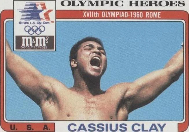 1984 M&M's Olympic Heroes - Muhammad Ali #7