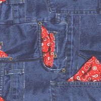 Blue Jeans Blue And Red Sis Futon Cover Choose Size Blue Jeans Blue And Red Sis Futon Cover Choose Size