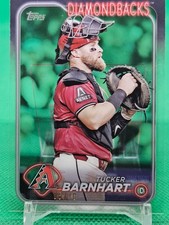2024 TOPPS SERIES 1 TUCKER BARNHART /10 CLEAR ACETATE DIAMONDBACKS