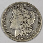 1892 S MORGAN "F/VF GRADE" NICE HIGH POINTS -ATTRACTIVE PATINA, EYE APPEAL💥💥✅