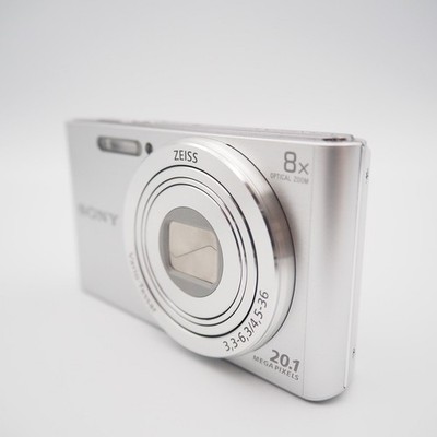N Mint] SONY Cyber-shot DSC-W830 Silver Digital Camera w/Battery
