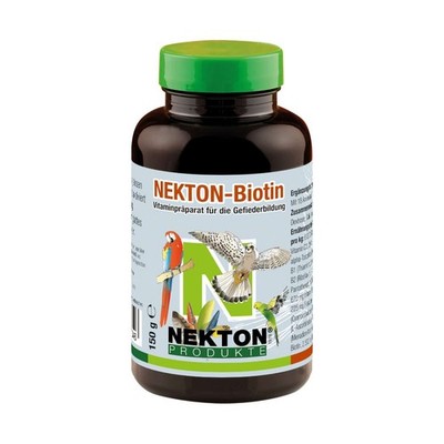 NEKTON-Biotin- Vitamin zur Gefiederbildung für alle Zier u. Greifvogelarten 150g