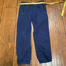 Oshkosh B'Gosh Navy Blue Jogger Pants With Drawstring Size 6 NWT