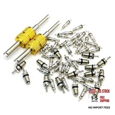 52Pcs Air Conditioning Valve Core A/C R12 R134a Refrigeration 52Pcs Kit