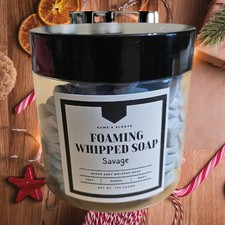 Highly Fragranced, sauvage inspired Super Soft Whipped Soap 100g with Shea 