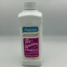 Amway Carpet & Upholstery Shampoo Cleaner Vintage Retro 1976 32 fl. oz. E-822