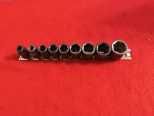 Mac Tools Usa 9 Piece Xp1 Xp2 Impact Socket Set 38 Drive 6 Point 516-34usa