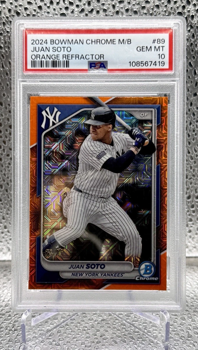 Juan Soto Professional Sports Authenticator (PSA) Baseball Sports