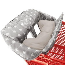 Waterproof Baby Shopping Cart Seat Cover 2 in 1 High Chair Cover